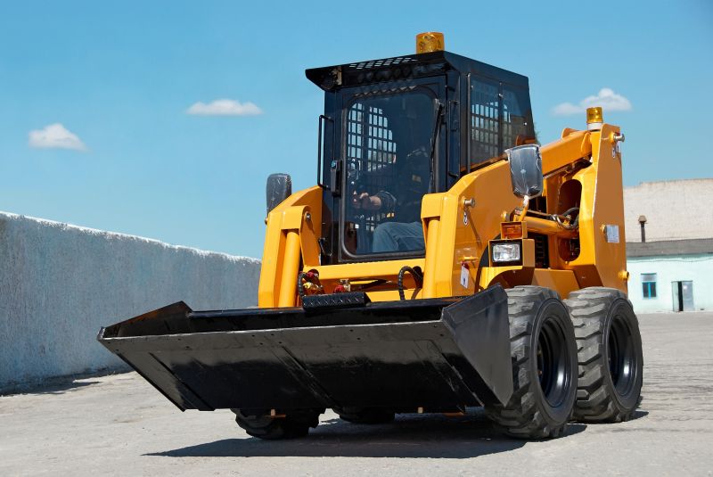 Fits into narrow spaces and operates on smaller job sites.